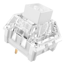 72 PCS Kailh Box White Mechanical Keyboard Switches 3Pin 45gf Clicky Gaming picture