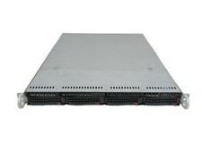 SuperMicro CSE-815 1U 4 Bay LFF Barebone Chassis Single 600W PWS picture