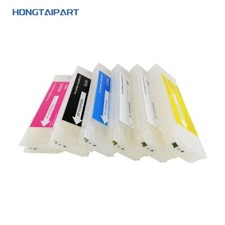 HONGTAIPART 6PCS Refillable Empty Ink Cartridge for Epson F2100 F2000 600ML picture
