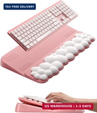 Vaydeer Keyboard Stand Wrist Rest, Cloud Ergonomic Wrist Support Pad Soft Memory picture