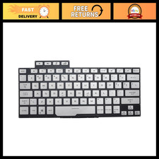 Backlit Replacement Keyboard for Asus ROG Zephyrus G14 GA401 Series - Silver picture
