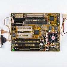 M-Tech R539 MIG Socket 7 Baby AT Motherboard Cyrix 6x86L-PR200+ DOS Retro Gaming picture