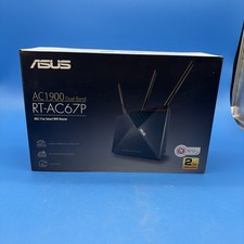 ASUS AC1900 WiFi Router RT-AC67P Dual Band Gigabit Wireless Internet Router NEW picture