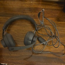 Logitech Zone 750 WIRED Noise Canceling Over-Ear Headset Gray Great Condition picture