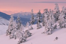 Landscape snow nature Custom Gaming Mat Desk picture