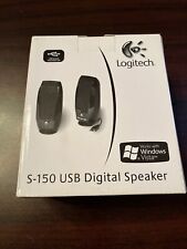 Logitech S150 USB Digital Speakers - Black NIB picture