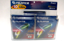 Fujifilm Zip IBM Formatted 100MB Disk   5 Pack New Sealed picture