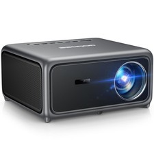 GooDee 4K Smart Projector with 5G WiFi 6 & Bluetooth, ToF 400, Titanium Grey picture