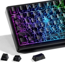 HITIME x XVX Spider Web Keycaps 60 75 100 Percent  Shine Through Keycaps w/IM... picture