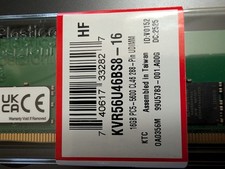 Kingston KVR56U46BS8-16 ValueRAM DIMM 16 GB DDR5 5600 MHz ECC DIMM CL46 picture