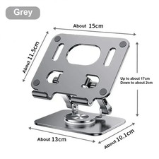360° Rotating Tablet Stand for iPad Pro Air Mini Adjustable Aluminum Holder picture