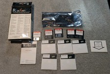 RocGen VGA Software + Tseng Labs ET4000AX Roctec RG300BN Vintage Untested  picture