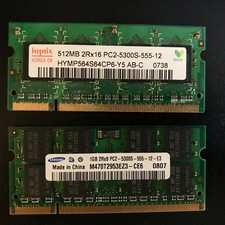 Hynix / Samsung PC2-5300 512mb / 1 gb RAM / Memory picture