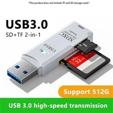 2-in-1 Multi Functional USB 3.0 Card ReaderMiniSD TFMemoryCardReader picture