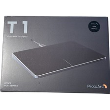 ProtoArc T1 Black Wired Win Multi Touch Control Pad Ultra Slim Plug and Play New picture