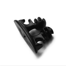8Pcs Durable Adjustable Cord Clips Self Adhesive Cable Organizer Black picture
