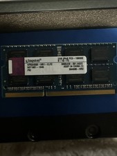 2x HP594908-HR1-ELFE KINGSTON LAPTOP MEMORY 2GB PC3-10600S picture