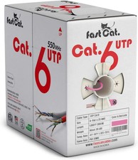 Cat6 Ethernet Cable, Pure Copper, Unshielded, UTP, CMR picture