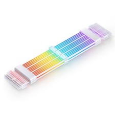 24-PIN Cable RGB Light Expansion Kit 200mm ARGB LED PSU Neon Line 5V 3-Pin SATA picture