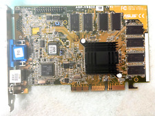 RARE ASUS AGP-V3800/16M (TF) NVIDIA RIVA TNT2 AGP VGA CARD VGA RCA SVID MXB29 picture