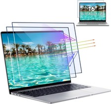 16-Inch Laptop Screen Protector 16:10 Blue Light Filter | Anti-Glare HD Clear Fi picture