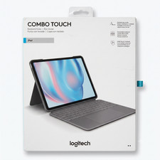 Logitech Combo Touch Keyboard Case Trackpad iPad Brand New Sealed 920-012408 picture