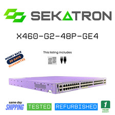 🔀 Extreme X460-G2-48P-GE4 48× Gigabit PoE+ • Managed L2/L3 • Enterprise Switch⚡ picture