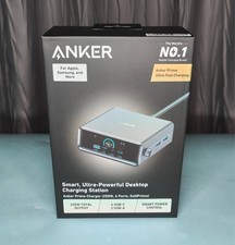 Anker Prime Charger 250W, 6 ports, GaNPrime Desktop Charger - Silver - NEW picture