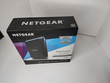 NETGEAR Nighthawk AC1900 C7000-100NAR WiFi Cable Modem Router Combo DOCSIS 3.0 picture