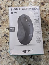Logitech Signature M550L Wireless Mouse Silent Touch SmartWheel Graphite picture