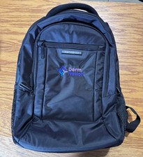 Samsonite Backpack - Black Logo Excellent Condition picture