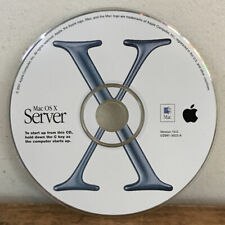 Vintage 2001 Apple Macintosh Mac OS X Server Disc Version 10.0 picture