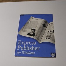 Express Publisher For Windows Version 1.0 Manual - 1986 picture