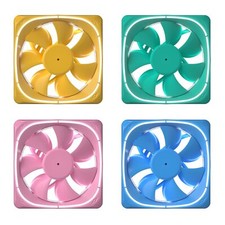 Vetroo 120mm Case Fan White LED Lighting PC Computer Silence Cooling Fan picture