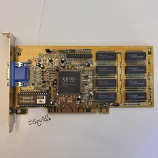 Hercules Terminator 3D S3 ViRGE 4MB PCI Graphics Card E6e Vintage VGA EXCELLENT picture
