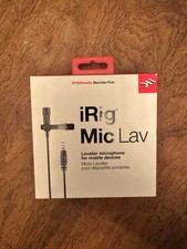IK MULTIMEDIA IRIG MIC LAV FOR MOBILE DEVICES - NEW IN BOX picture