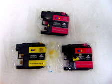 Compatible Brother 3 Pack LC203 XL Ink Cartridges  2 Magenta & 1 Yellow picture