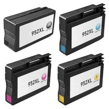NEW 4PCS Replacement HP 952XL Combo Pack 4 Ink Cartridges - High Yield picture