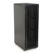 Kendall Howard 37U LINIER® Server Cabinet - Convex Glass 36