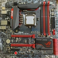 For Asus Maximus VII Gene Z97 mATX LGA1150 Motherboard I/O tested Mainboard picture