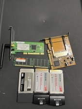 Random Lot Of Computer Parts Ram Adapter Wireless Notebook Adapter UNTESTED picture