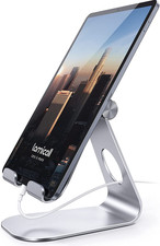 Lamicall Tablet Stand Adjustable, Tablet Holder for 4 - 13 Inch Ta picture