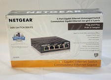 NETGEAR Sealed In Box GS305E 5-Port Gigabit Ethernet SOHO Plus Switch picture