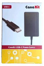 CanaKit DCAR-RSP-3A5C 5.1V 3.5A USB-C Power Supply for Raspberry Pi 4 OEM New picture
