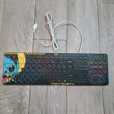 Culturefly Disney Lilo Stitch Wired Soft Touch Keyboard Computer Black picture