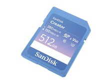 SanDisk Creator Memory Flash Card Secure Digital (SD) 512GB SDSDXEP-512G-GNCIS picture