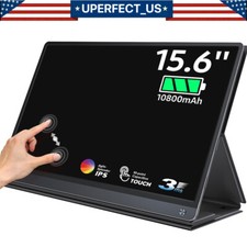 UPERFECT 120HZ Rechargeable Portable Monitor Touch,Upgraded 15.6