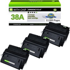 3PCS Q1338A 38A Toner Fit HP LaserJet 4200 4200n 4200tn 4200L 4200Ln Printer picture