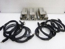 Gefen EXT-USB2.0-LR Cat5 USB 2.0 Extender S | Lot of 8 w/ New USB cable picture