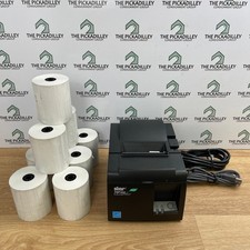 Star Micronics TSP100II ECO Thermal Receipt Printer TSP143IIU Black For Parts picture
